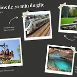 Dom wakacyjny La Clef Decamp Maison Des Bruyeres 25pers Jacuzzi, Billard Baby Le Bény-Bocage
