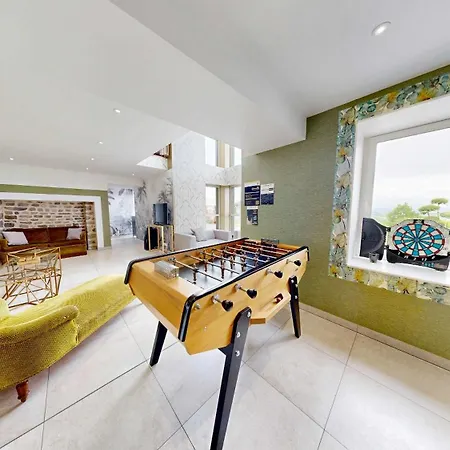 Tatil Evi La Clef Decamp Maison Des Bruyeres 25pers Jacuzzi, Billard Baby