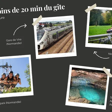Tatil Evi La Clef Decamp Maison Des Bruyeres 25pers Jacuzzi, Billard Baby Le Bény-Bocage