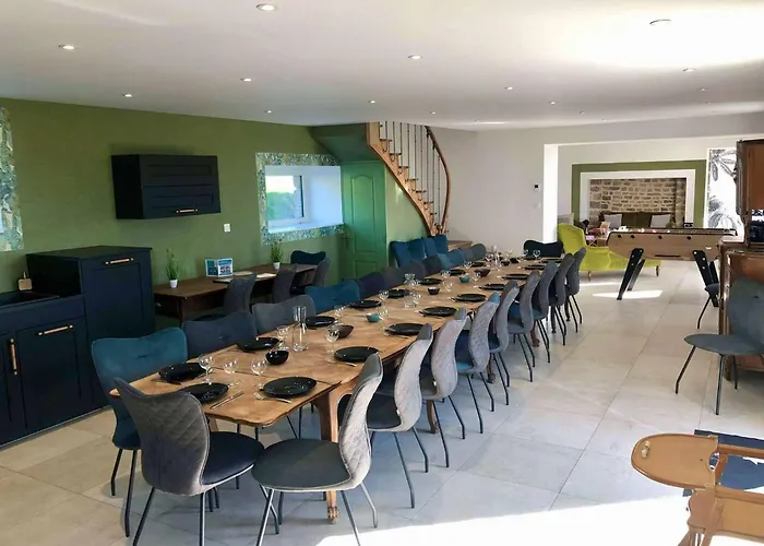 Maison Des Bruyères 25pers Jacuzzi, Billard Baby