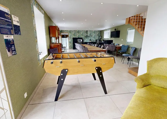 Maison Des Bruyeres 25pers Jacuzzi, Billard Baby