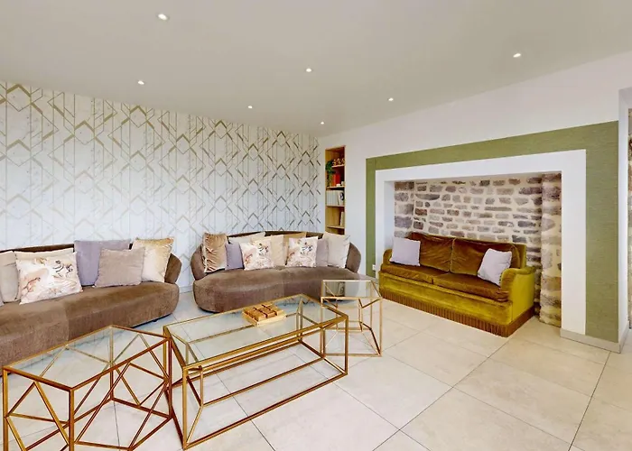 Maison Des Bruyeres 25pers Jacuzzi, Billard Baby בית נופש *